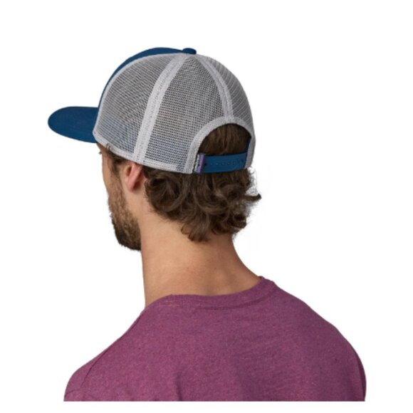 Patagonia Fitz Trout trucker Hat Unisex Lagom Blue NWT CLASSIC VINTAGE - Picture 9 of 9